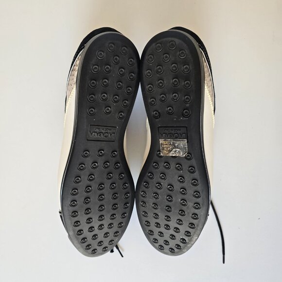La Cabala Exquisite Elegant Timeless Modern Lace up Sneakers Sz 41 Made in Italy - Picture 8 of 12